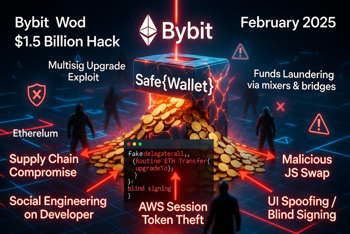 The Bybit $1.5B Hack: How a Safe Multisig Was Drained