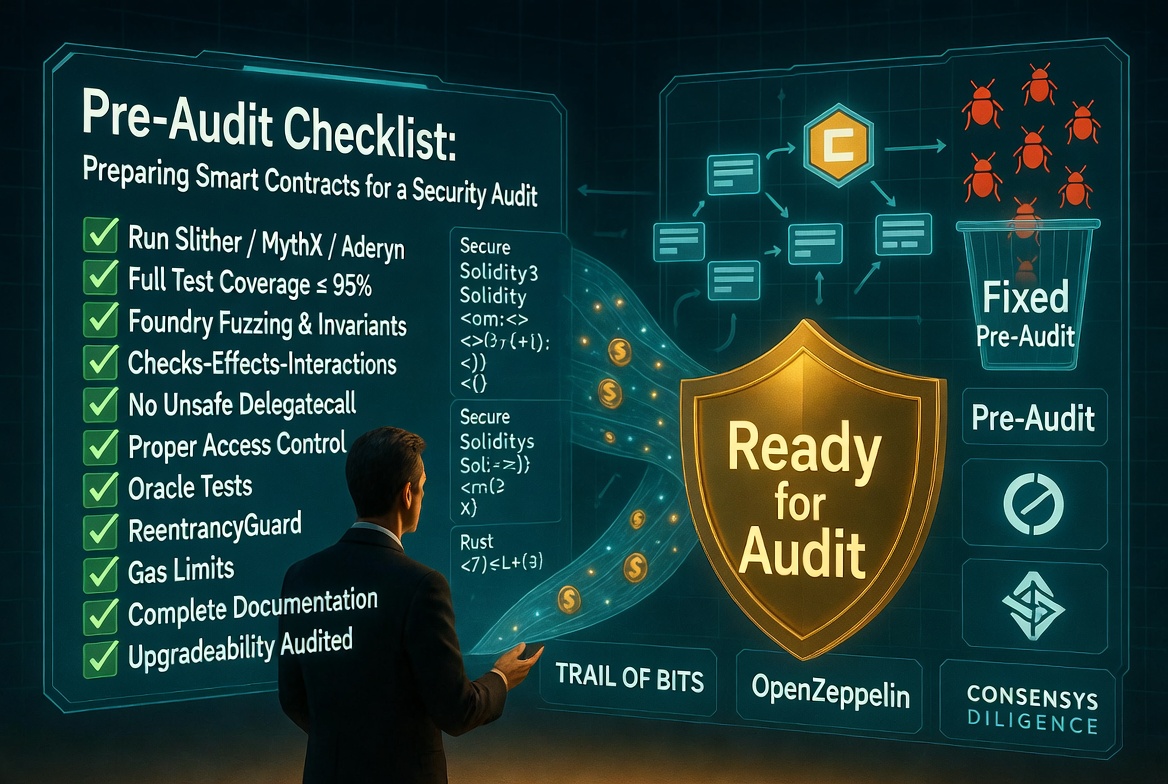 Pre-Audit Checklist: How to Prepare Your Smart Contracts for a Security Review