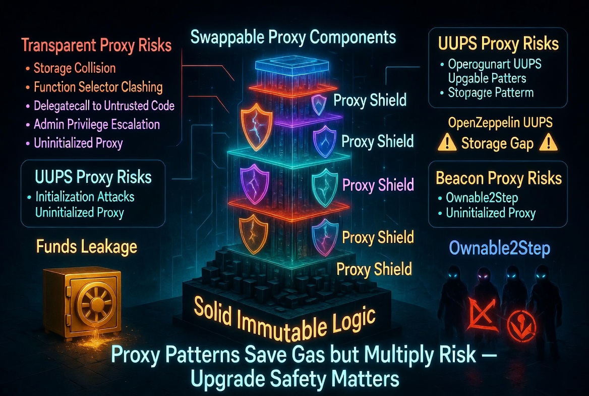 Smart Contract Upgrade Safety: Proxy Patterns and Their Pitfalls